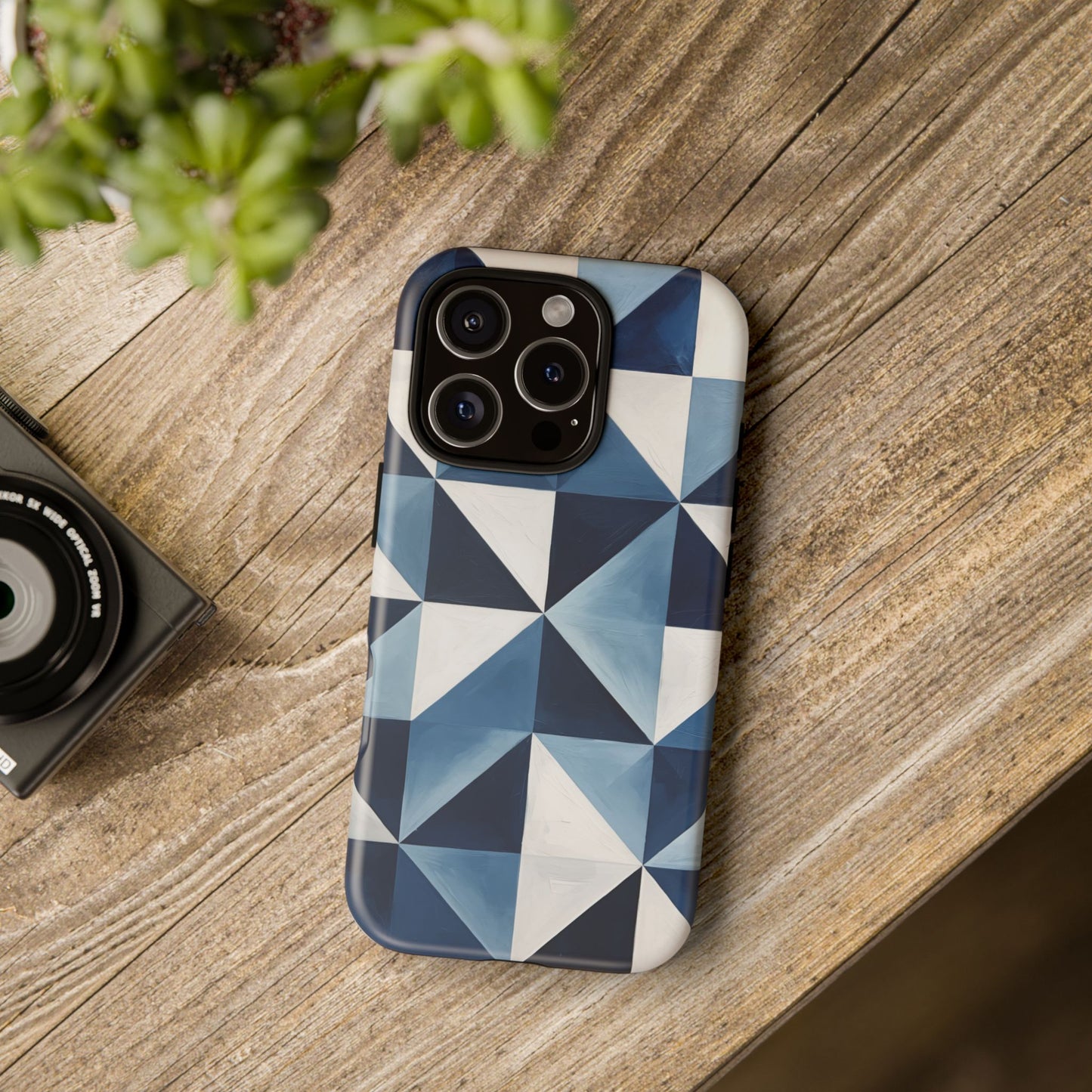Blue Diamond Phone Case