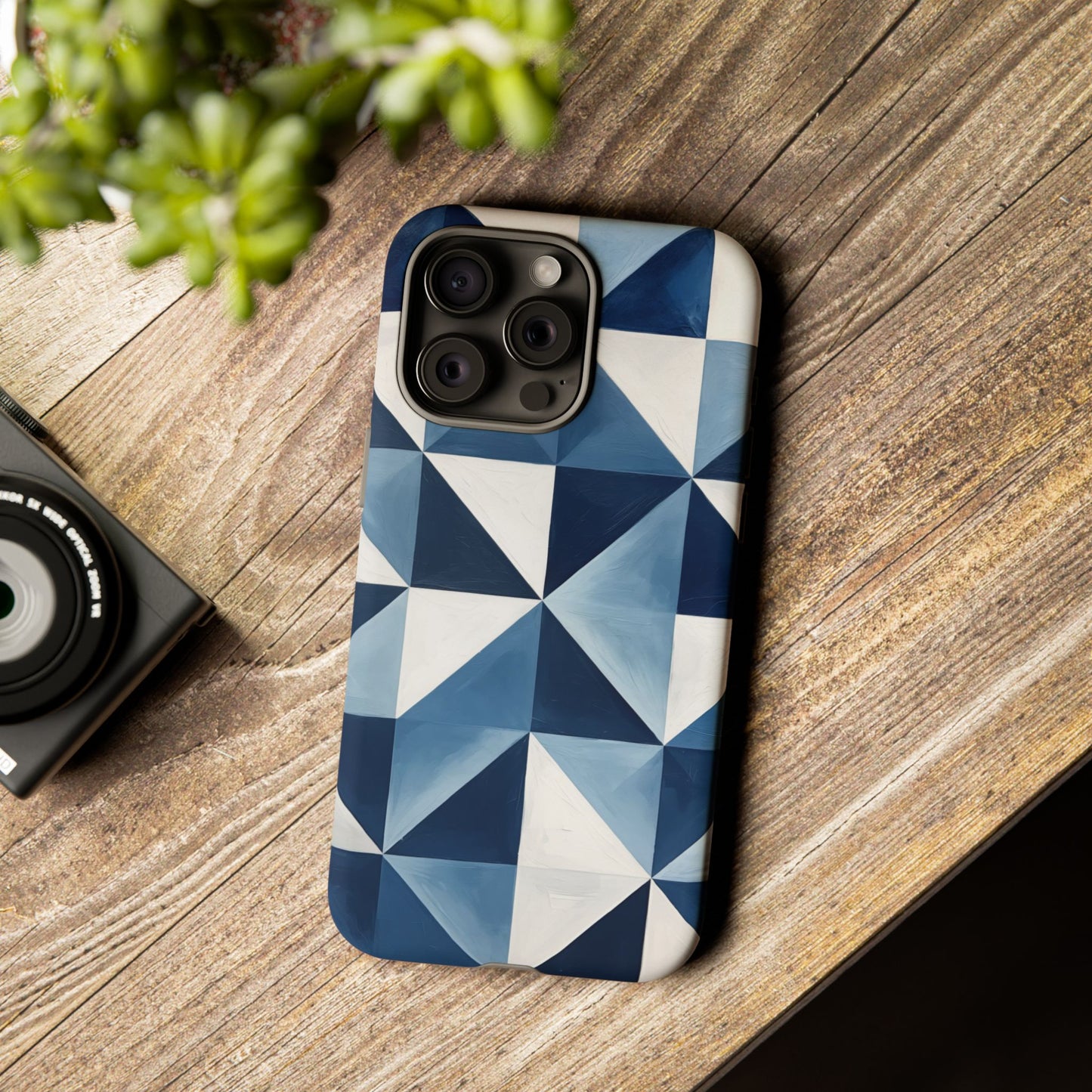 Blue Diamond Phone Case