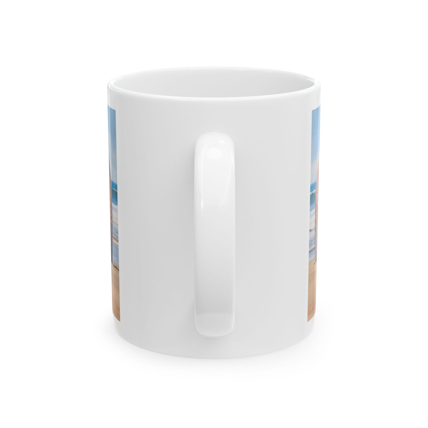 Surfboard Ceramic Mug