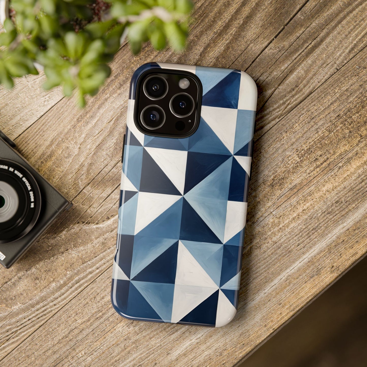 Blue Diamond Phone Case