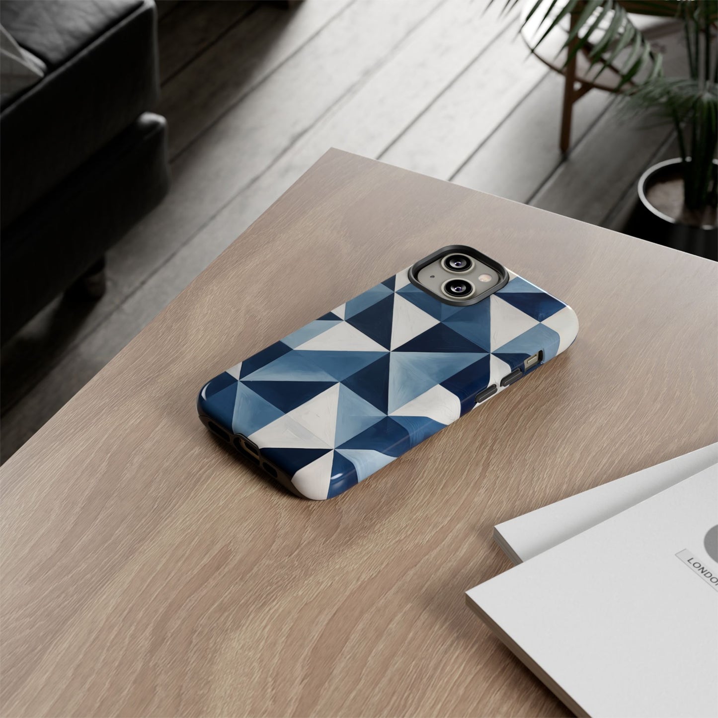 Blue Diamond Phone Case