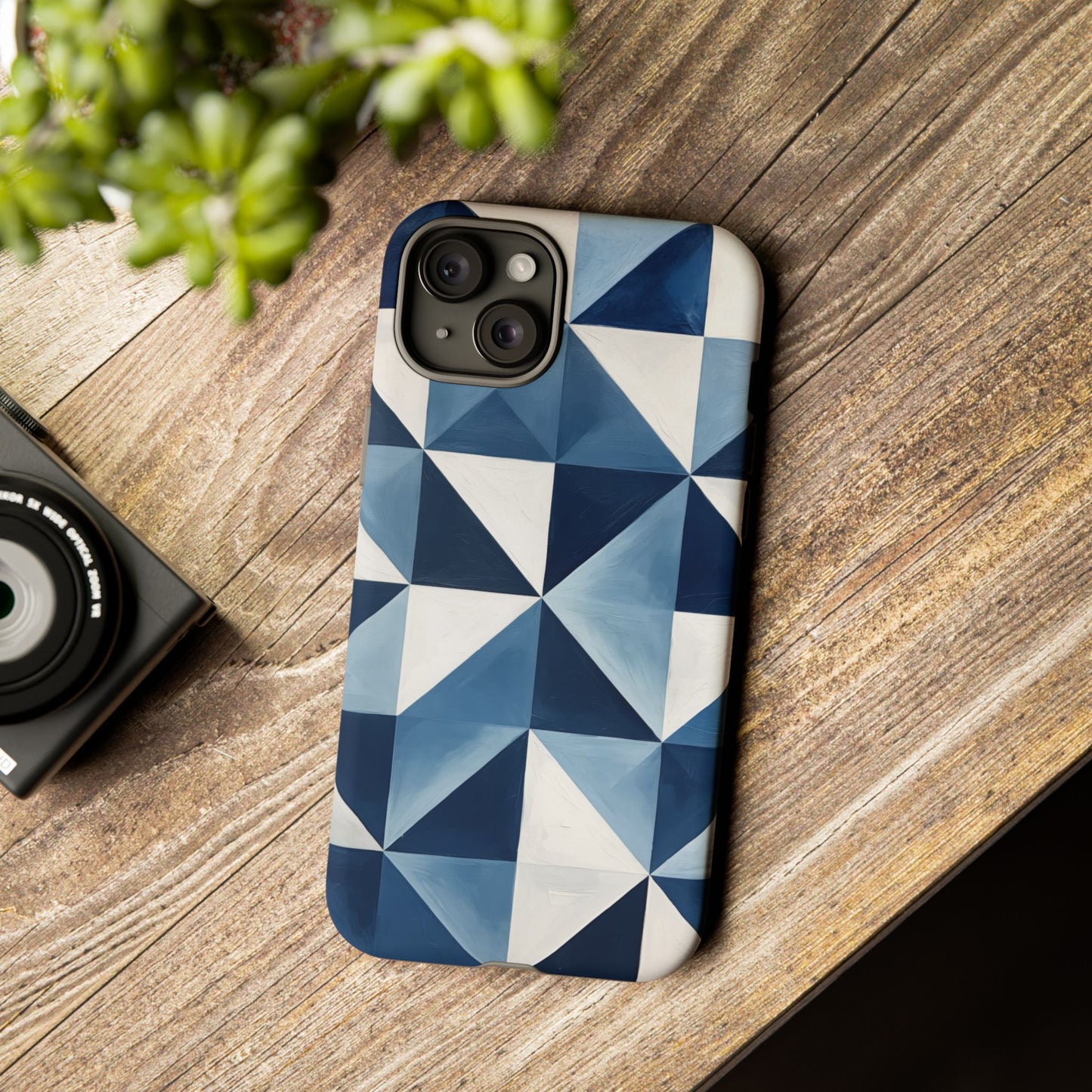 Blue Diamond Phone Case