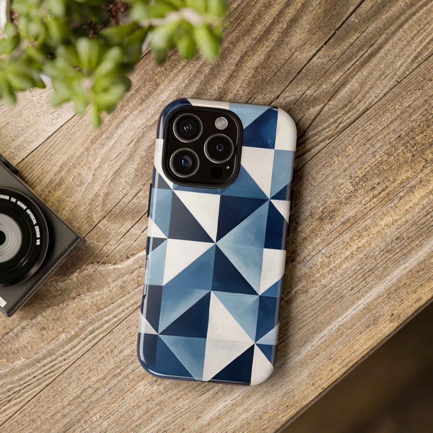 Blue Diamond Phone Case