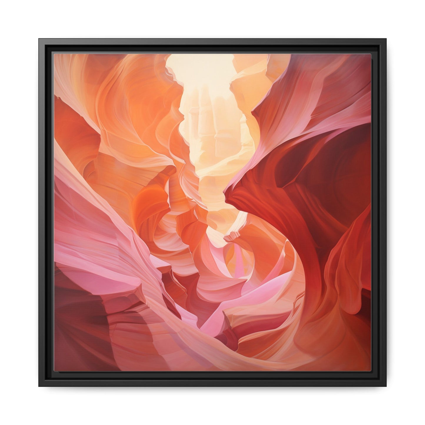 Antelope Framed Art Canvas
