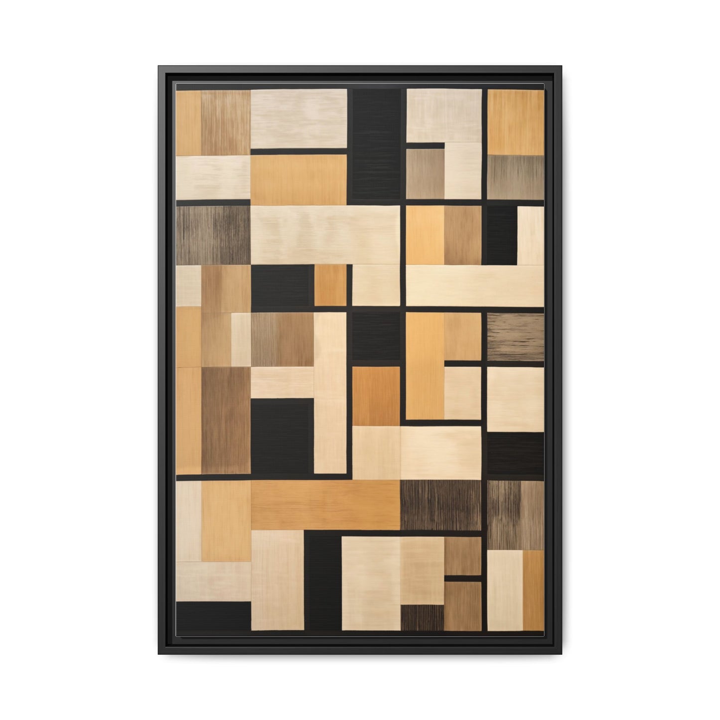 Japandi Framed Art Canvas