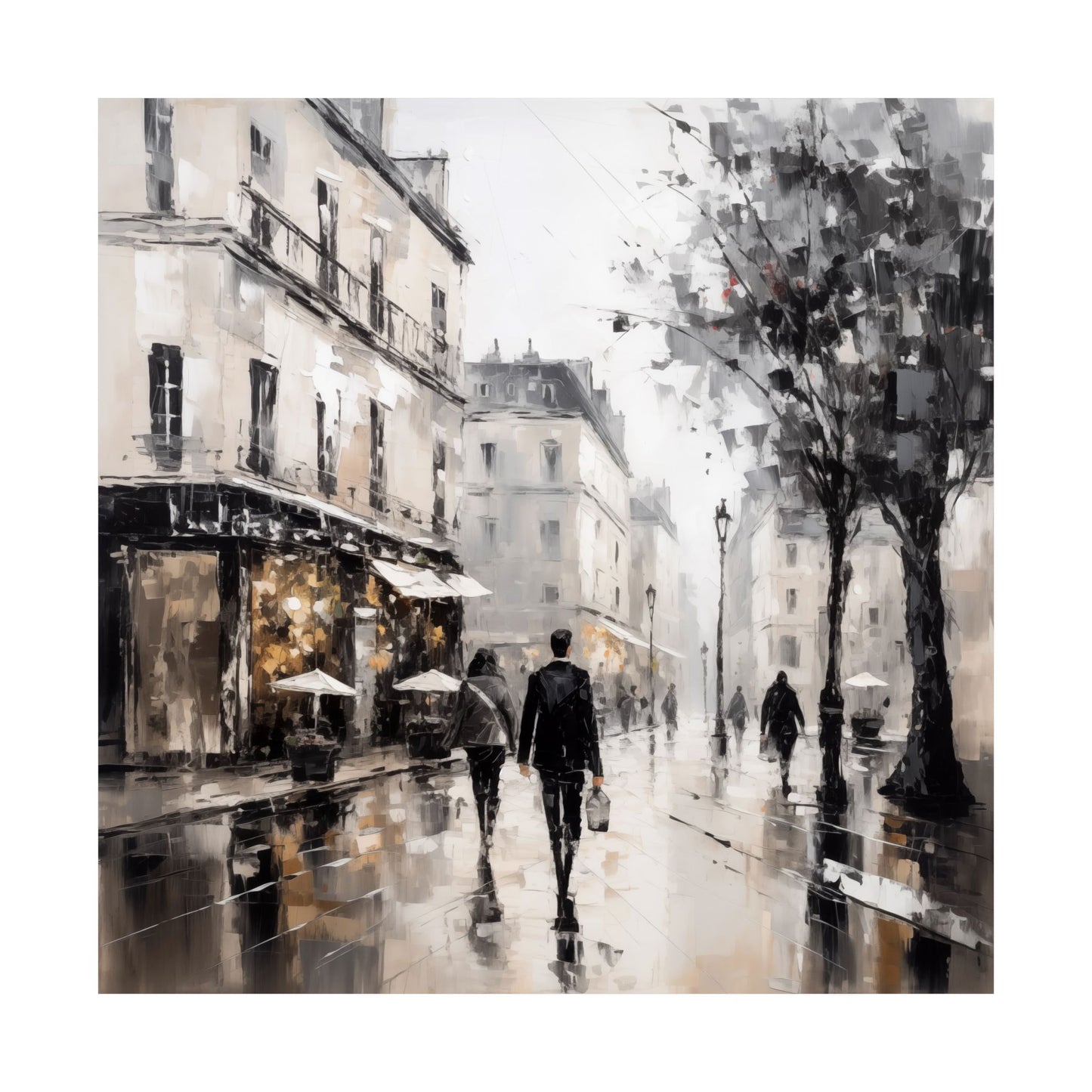 Parisian Fine Art Poster Print