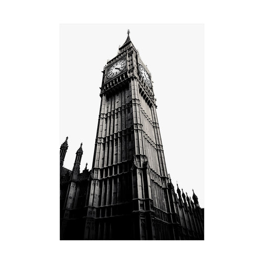 Big Ben Art Poster Print