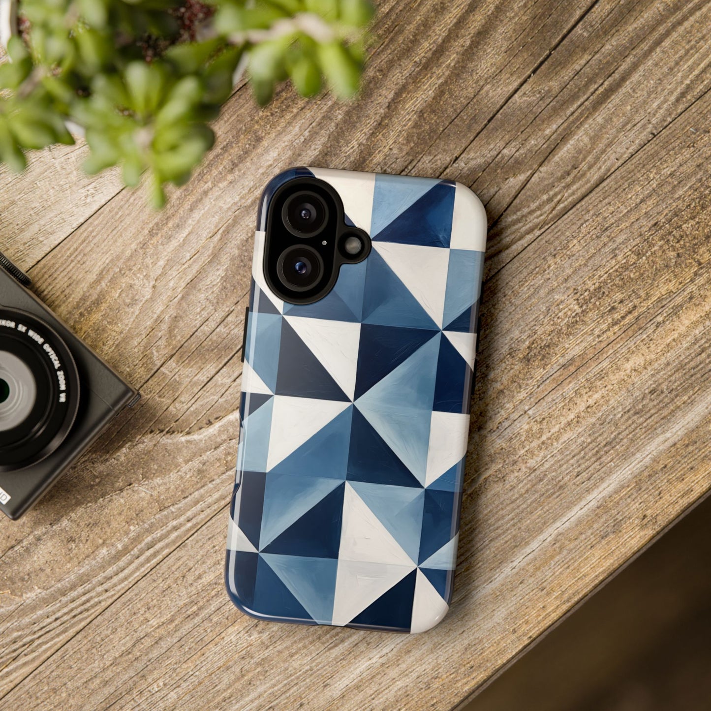 Blue Diamond Phone Case