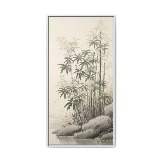 Bamboo Framed Art Canvas