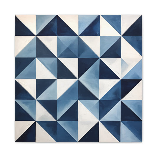 Blue Diamond Fine Art Canvas