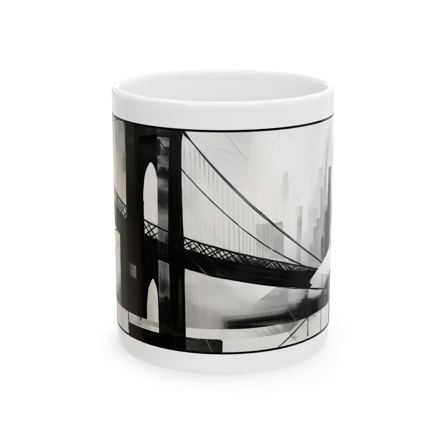 Brooklyn Bridge Ceramic Art Mug 11oz