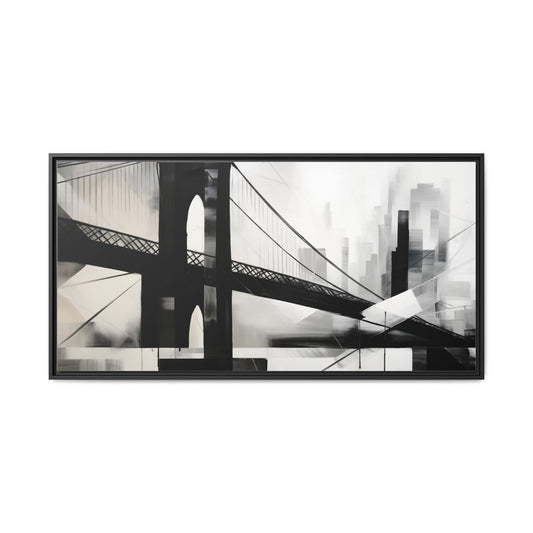Brooklyn Bridge Framed Art Canvas