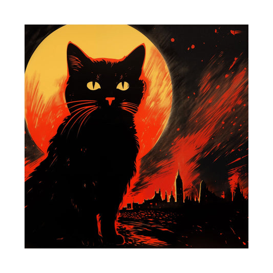 Chat Noir Fine Art Poster Print
