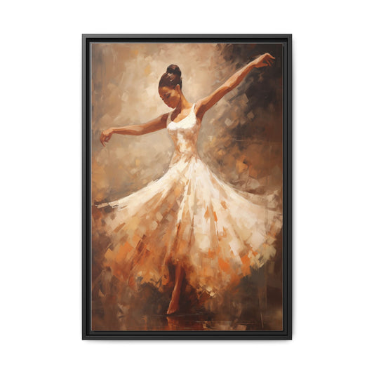 Dancer Framed Art Canvas