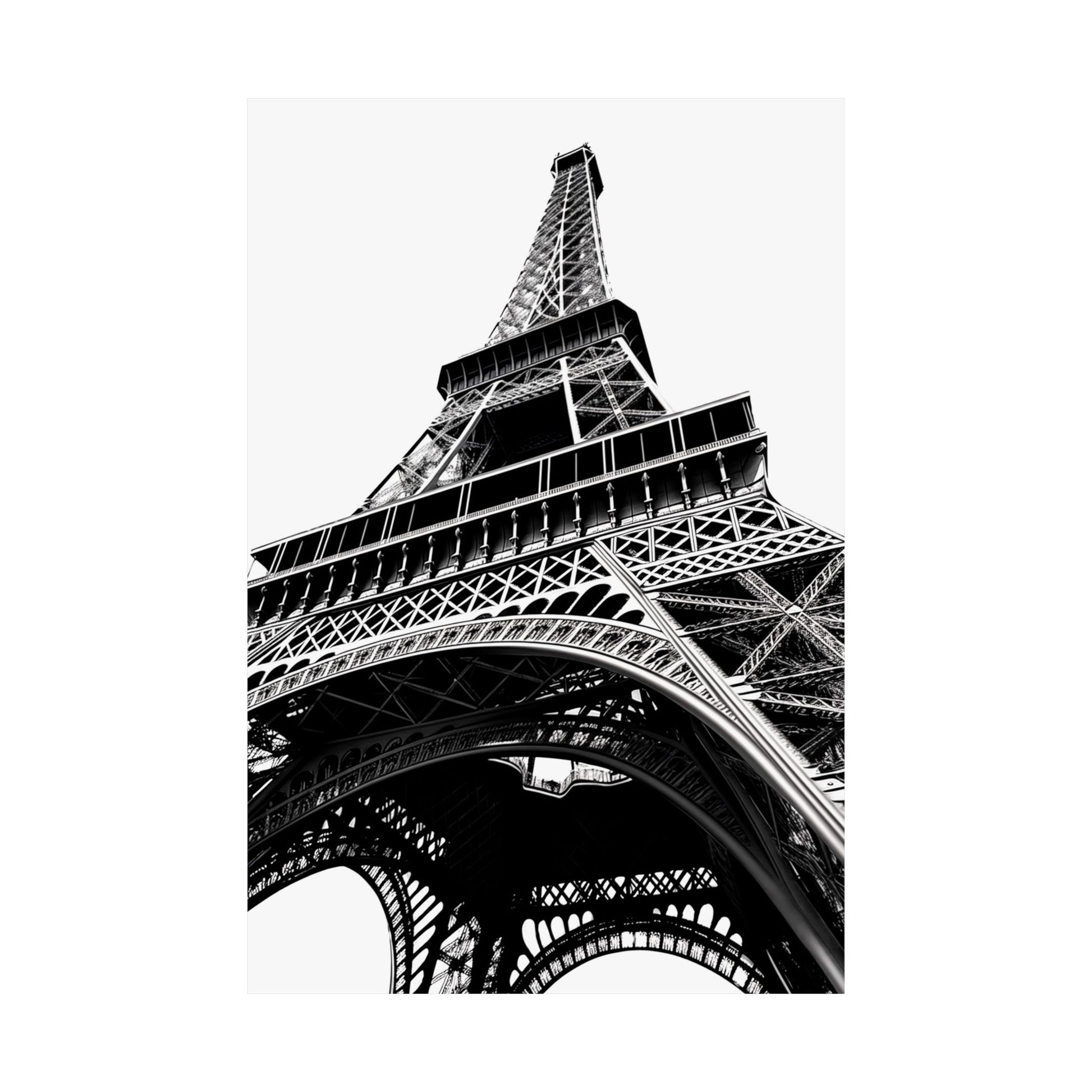 Eiffel Tower Fine Art Poster Print