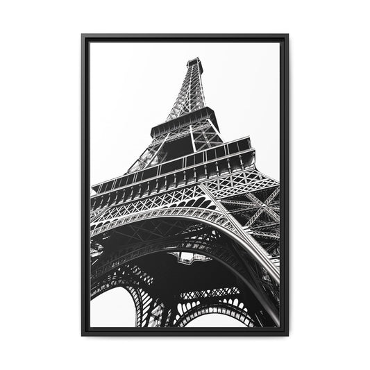 Eiffel Tower Framed Art Canvas