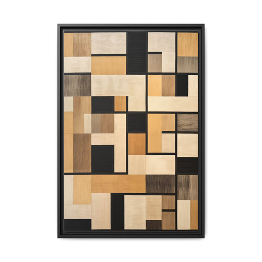 Japandi Framed Art Canvas