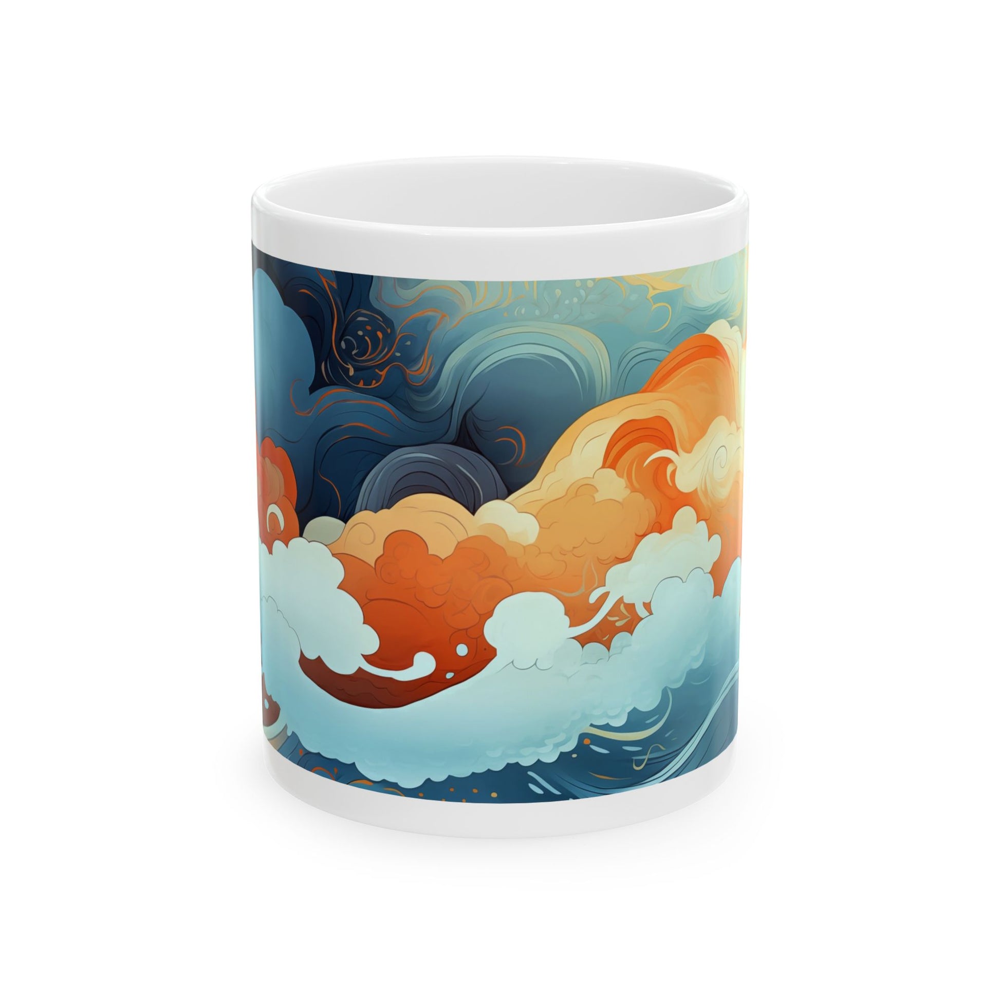 Mongolian Sky Art Mug 11oz