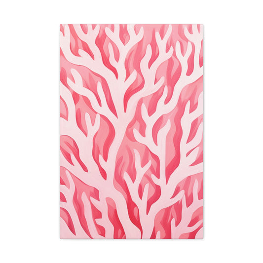 Pink Coral Fine Art Canvas