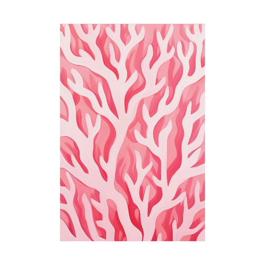 Pink Coral Fine Art Poster Print
