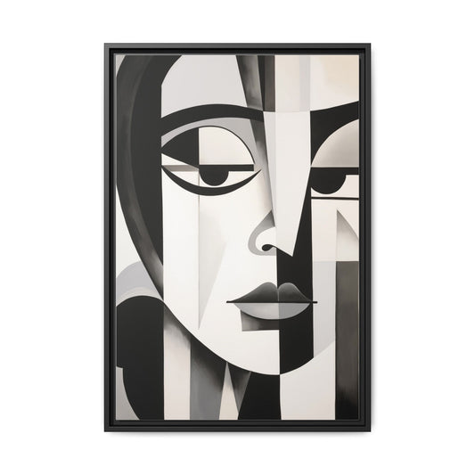 Profile Framed Art Canvas