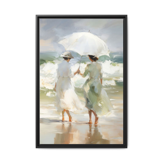 Seaside Framed Art Canvas