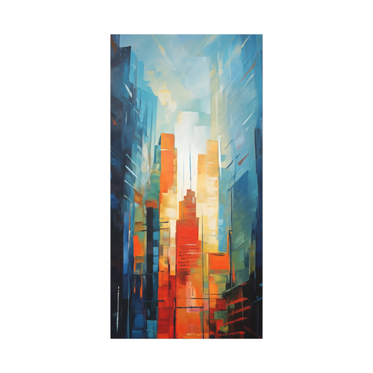 Urban Autumn Fine Art Canvas