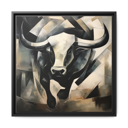 Wall Street Framed Art Canvas