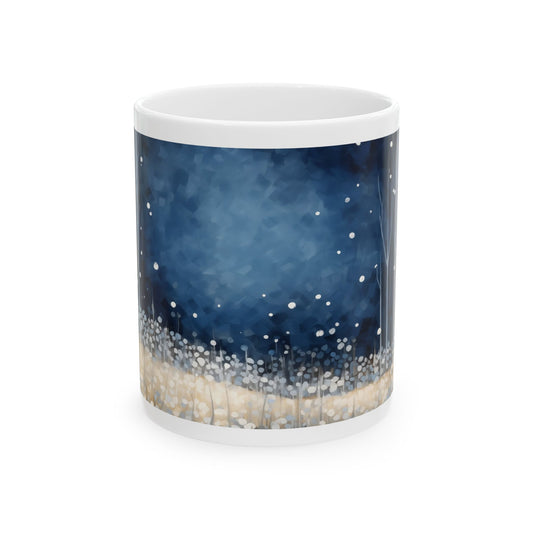 Winter Woods Ceramic Art Mug 11oz